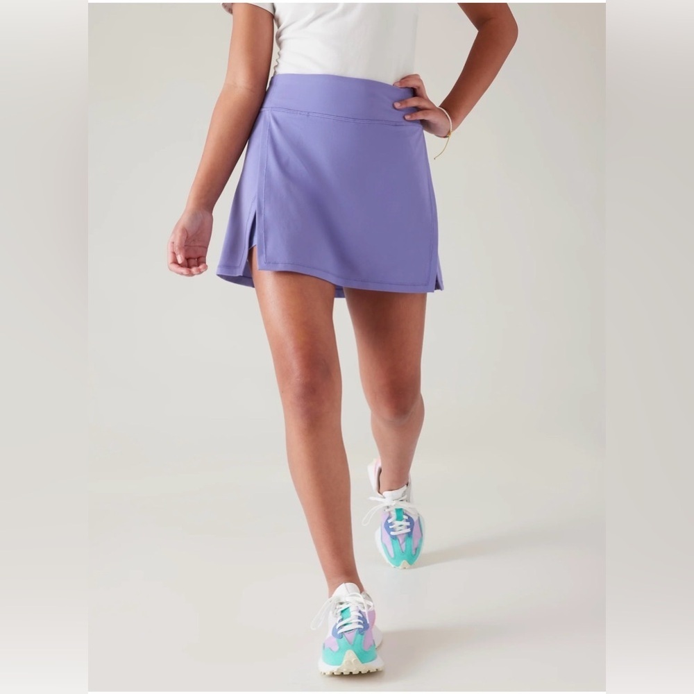 Athleta Girl Goal Getter Skort Adonis blue size XL 14 purple preloved